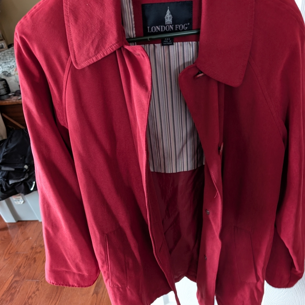 London Fog Women's Red Jacket - Picture 4 of 8
